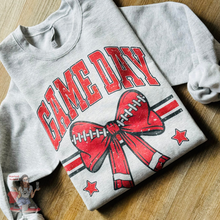 Load image into Gallery viewer, Game Day Bow Sweatshirt