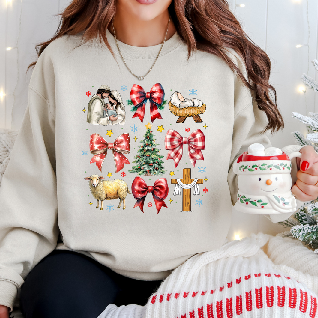 The reason for the season sweatshirt