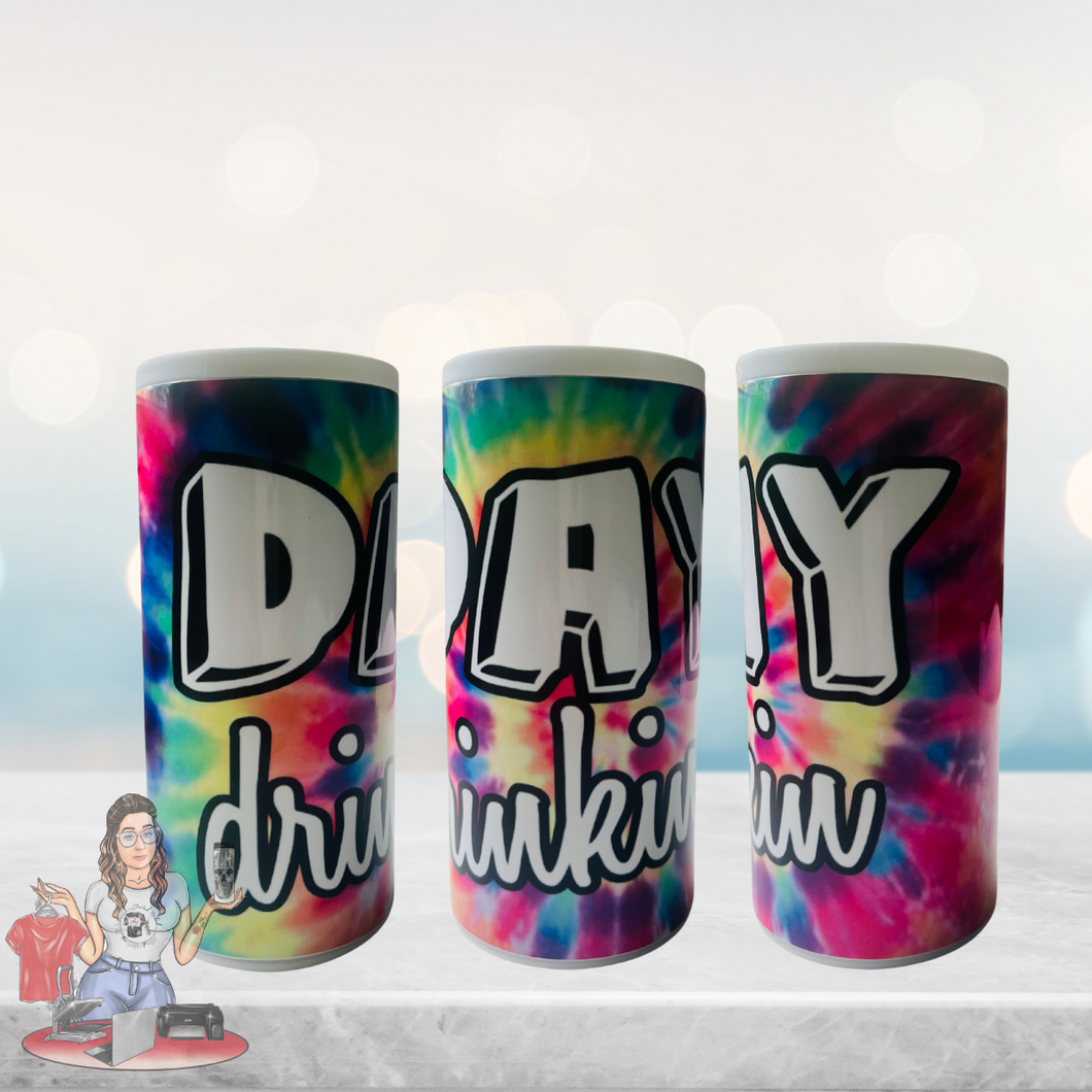 Day Drinking 12oz Skinny can cooler