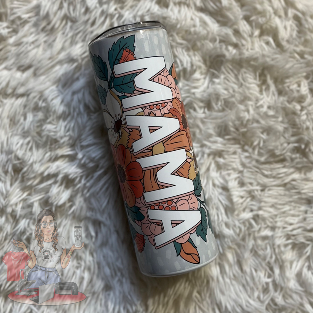 Floral Mama 20oz Tumbler