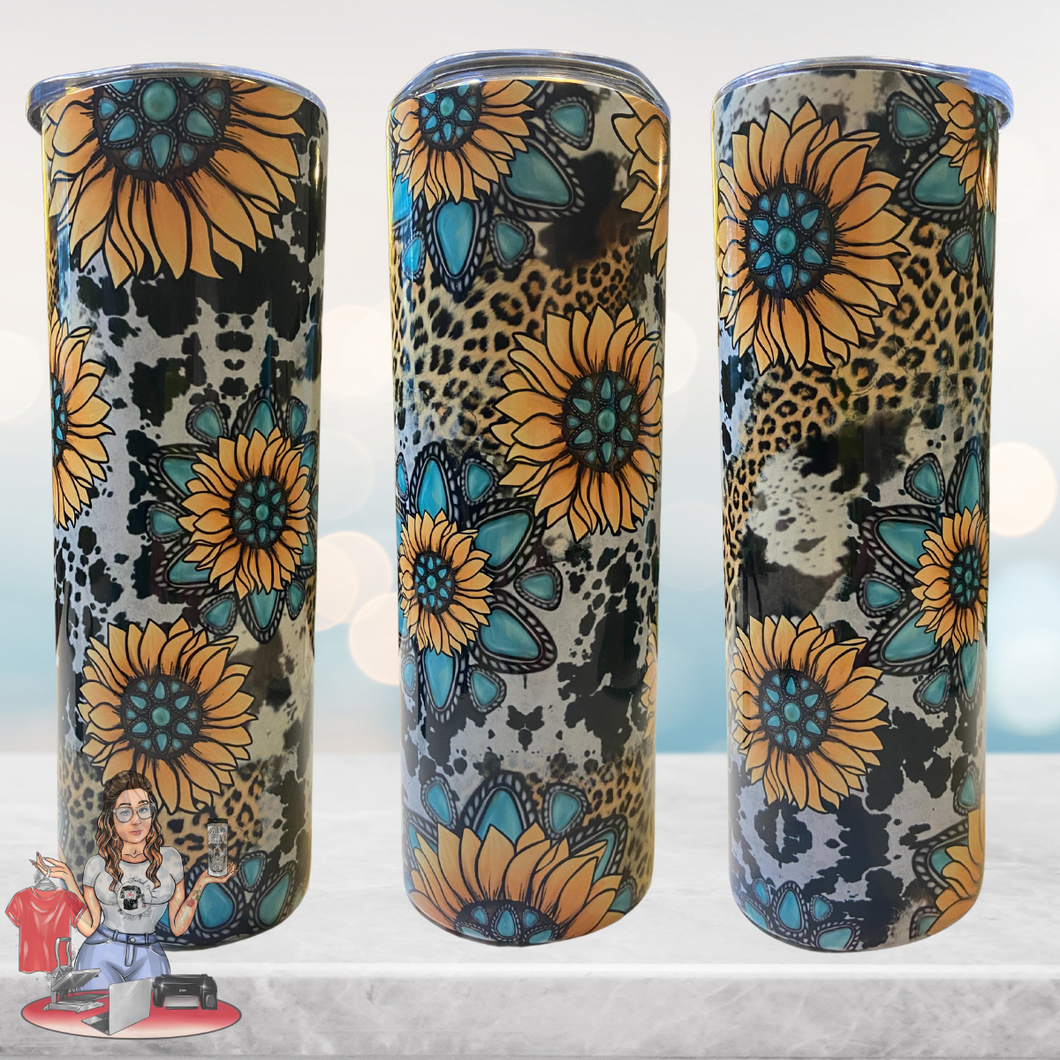 Southern Style Sunflower 20 oz Tumbler