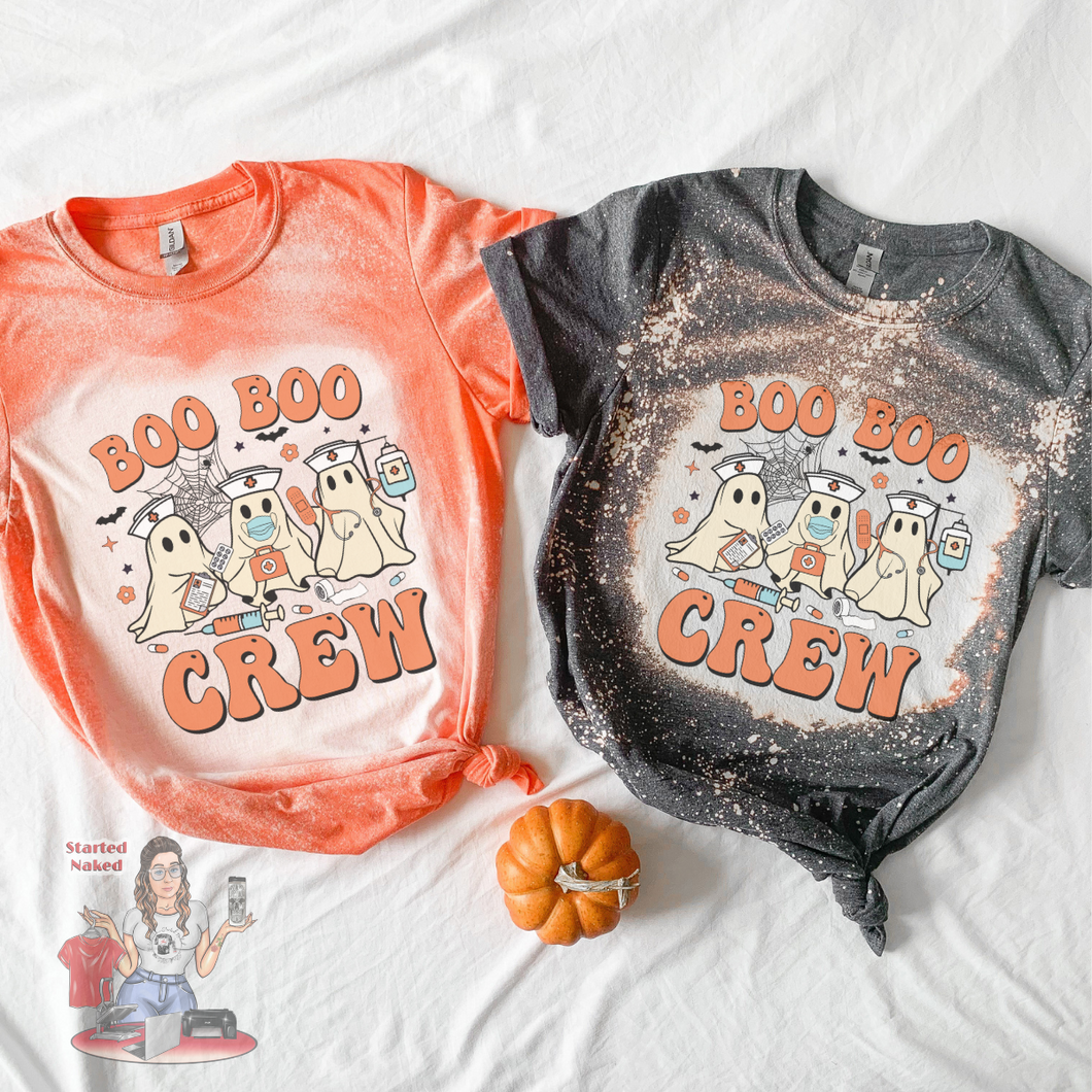 Boo Boo Crew Bleached Tee