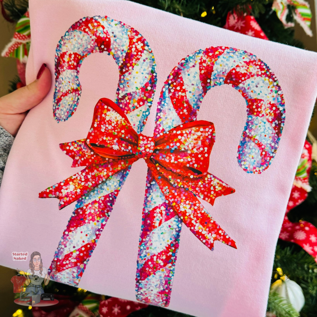 Candy Cane Sweatshirt