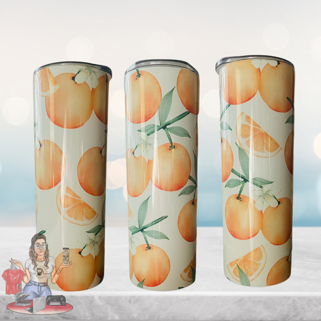 Orange 20 oz Tumbler