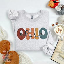 Load image into Gallery viewer, Fall Colored Ohio Sweatshirt
