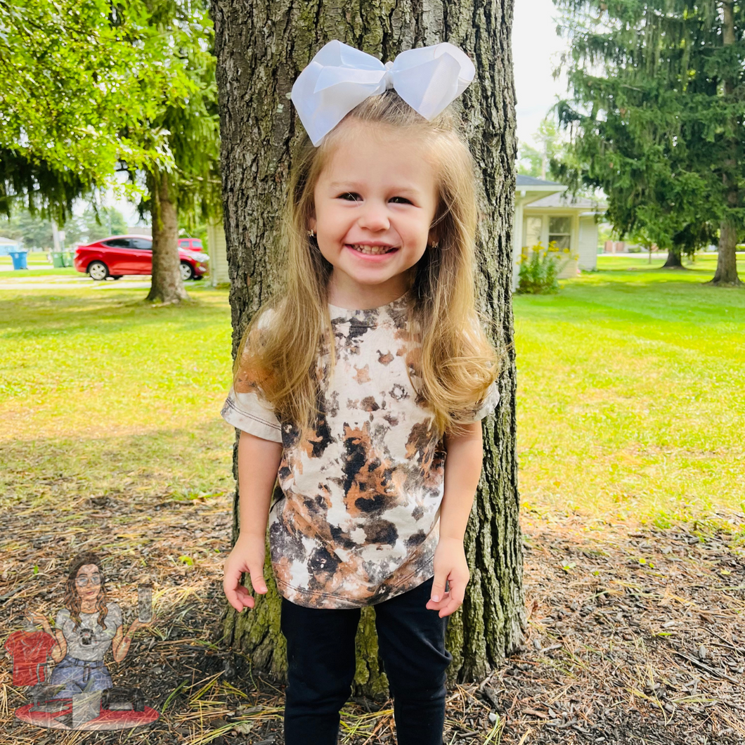 TODDLER COWHIDE TEE